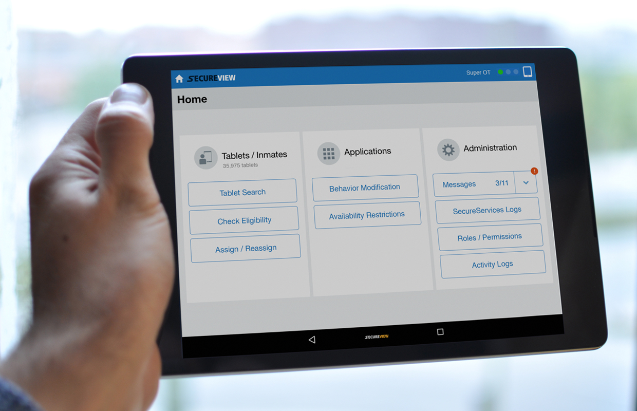 SecureView Tablet the Securus Tablet – Securus Technologies